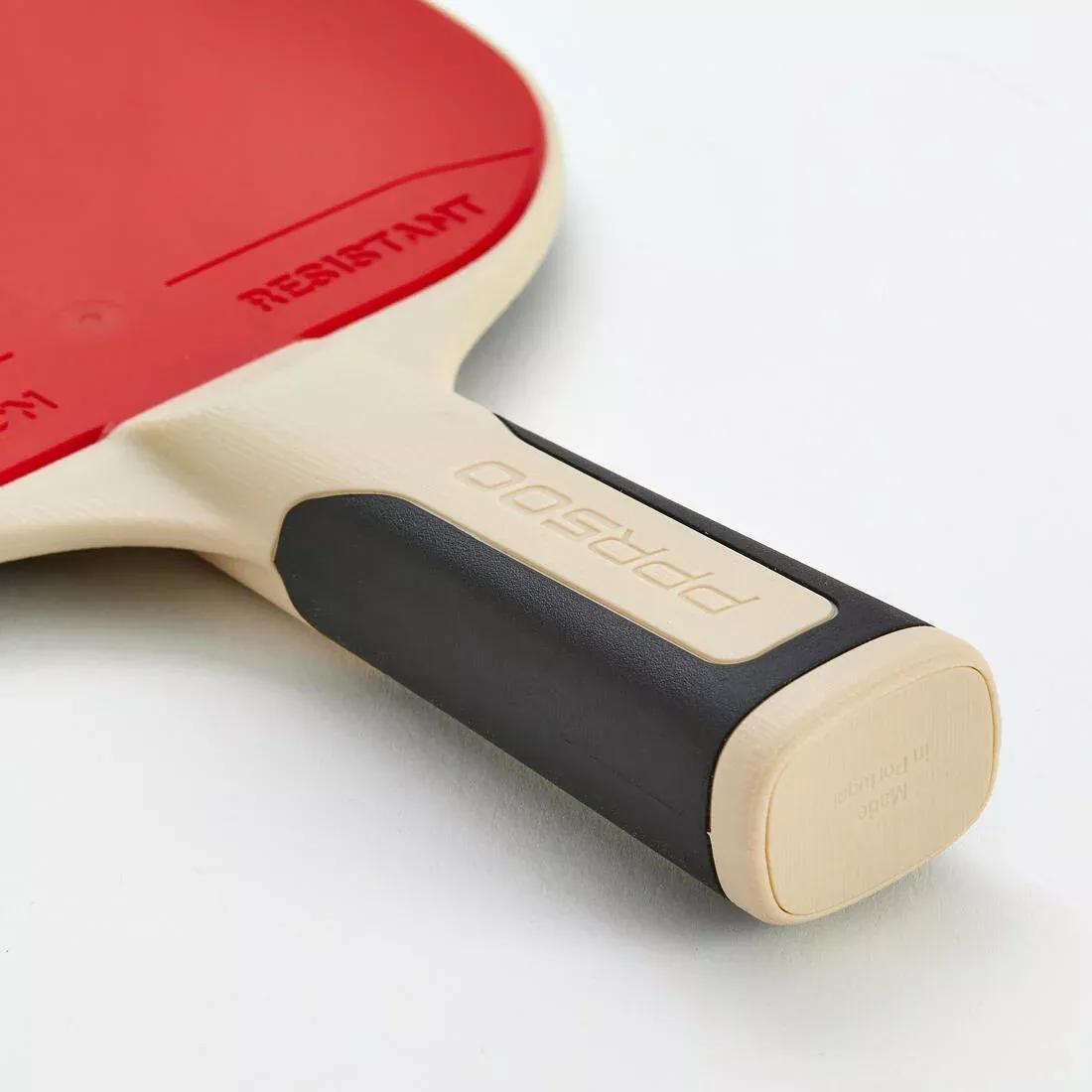 Durable Table Tennis Bats + 3 Balls Set PPR 500 Set, Multicolour, No Color, large image number 8