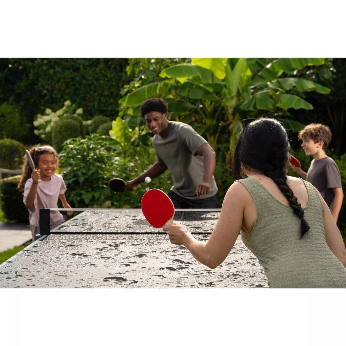 Durable Table Tennis Bats + 3 Balls Set PPR 500 Set, Multicolour, No Color, large image number 10