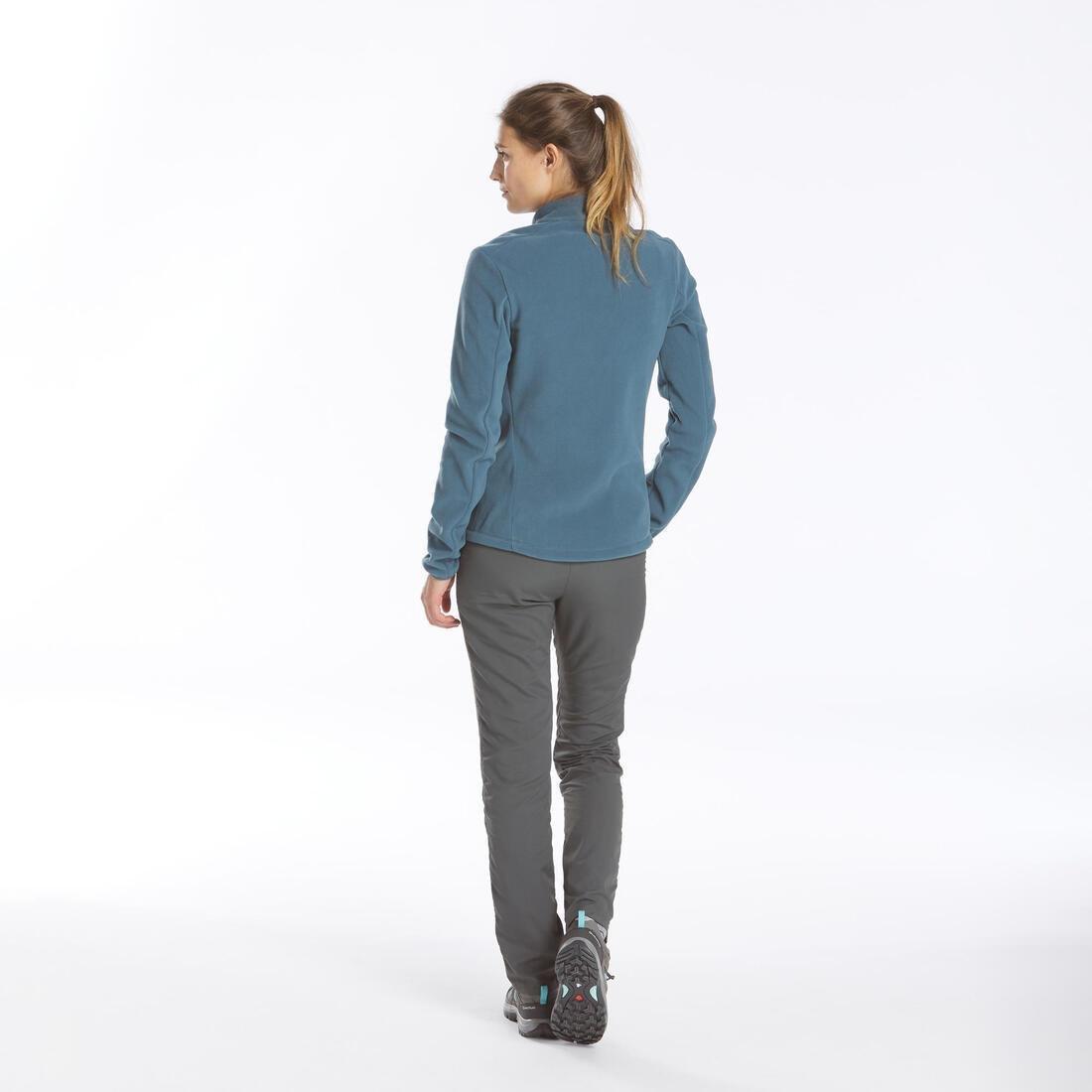 Women Mountain Walking Fleece - Mh100, Red, No Color, medium