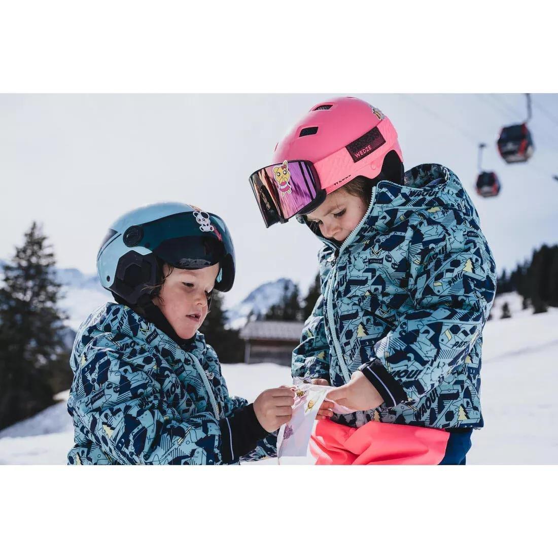 Adult/Junior Ski And Snowboard Helmet - H-FS 300, Pink, 5401_000, large image number 8