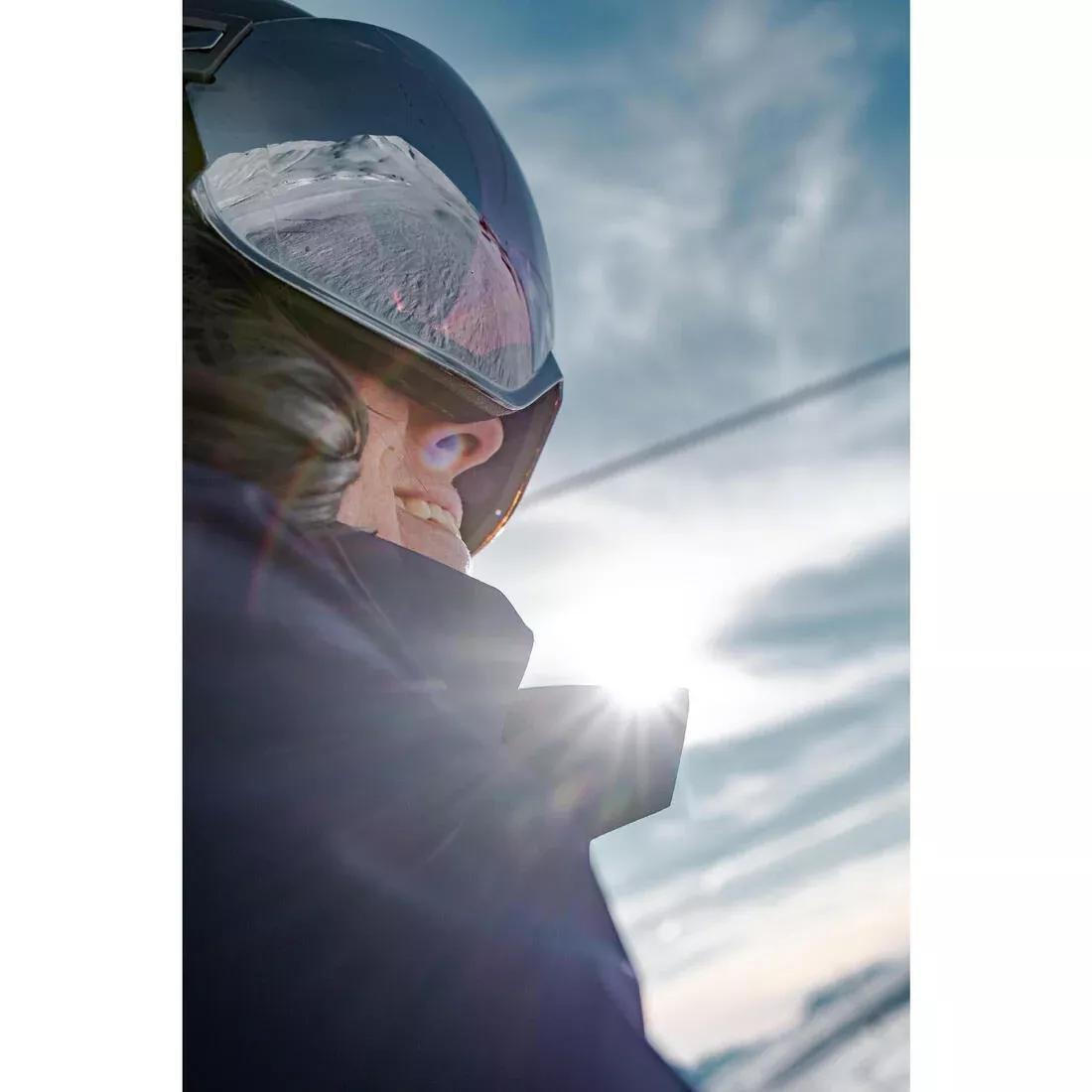 Adult Ski Helmet With Visor - PST 550, Grey, 5401_000, large image number 7