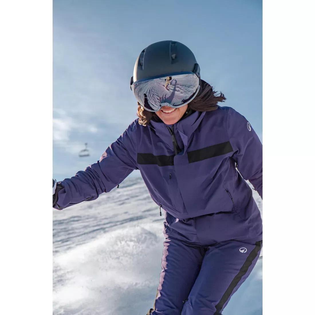 Adult Ski Helmet With Visor - PST 550, Grey, 5401_000, large image number 8