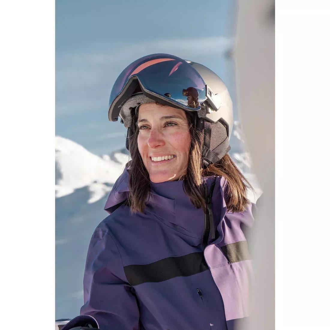 Adult Ski Helmet With Visor - PST 550, Grey, 5401_000, large image number 11