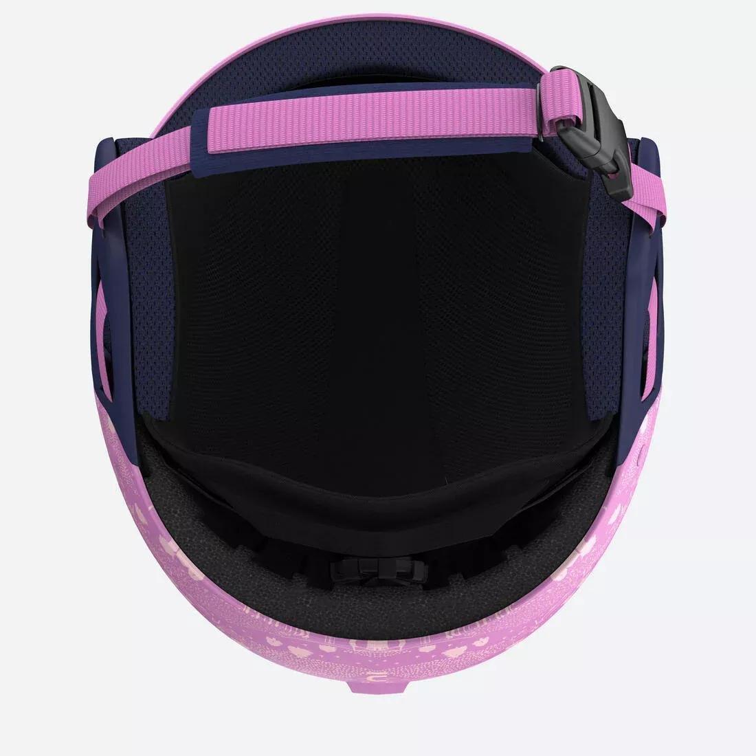 Kids Unisex Ski Helmet H-Kid 500, Blue, 5401_000, large image number 9