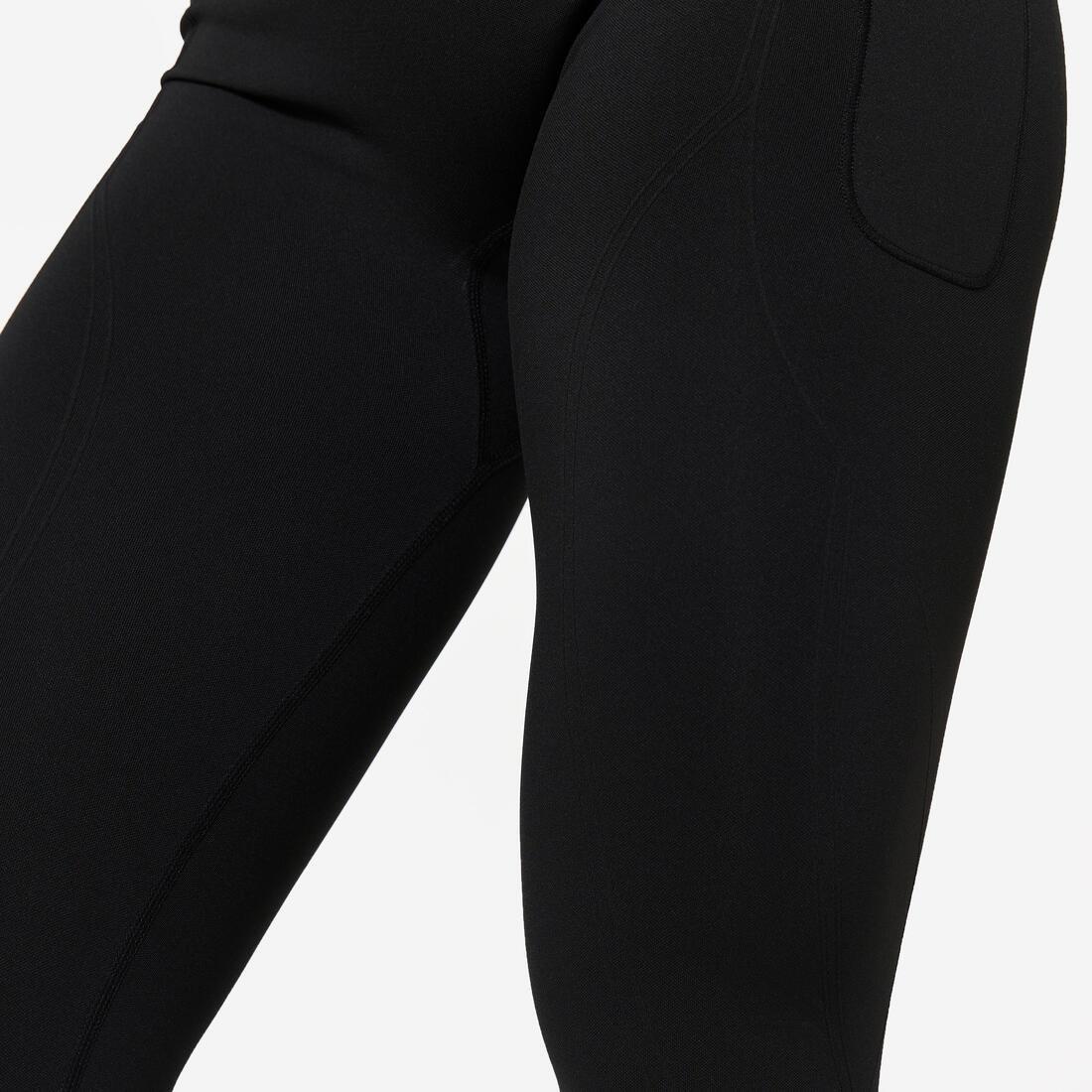 Women Push-Up Effect Seamless Leggings, Black, , large image number 11