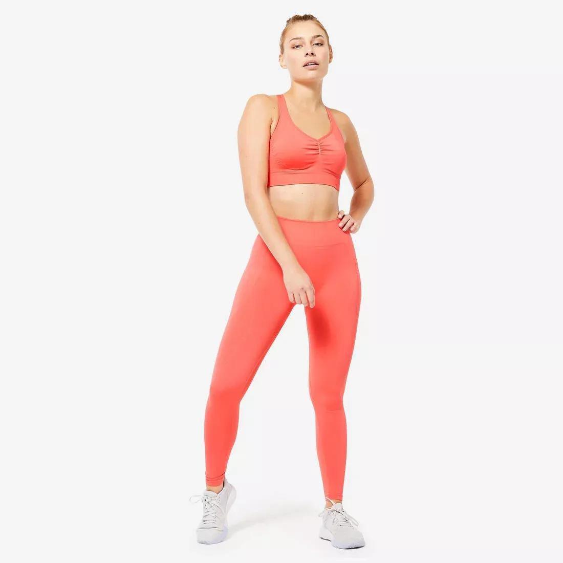 Women Push-Up Effect Seamless Leggings, Black, , large image number 13
