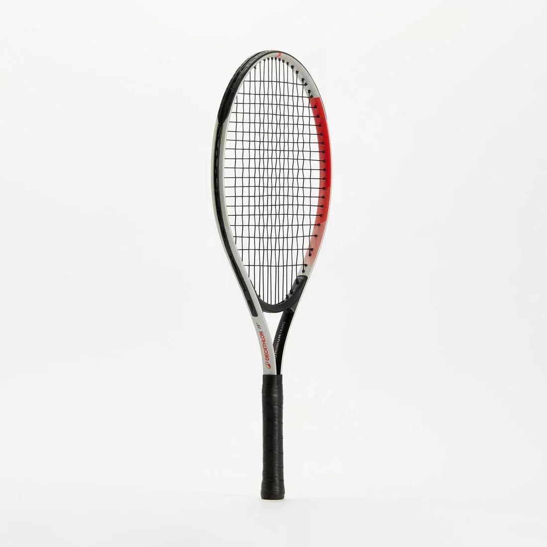 Kids Unisex 23" Tennis Racket Essential, Red, No Color, large image number 2