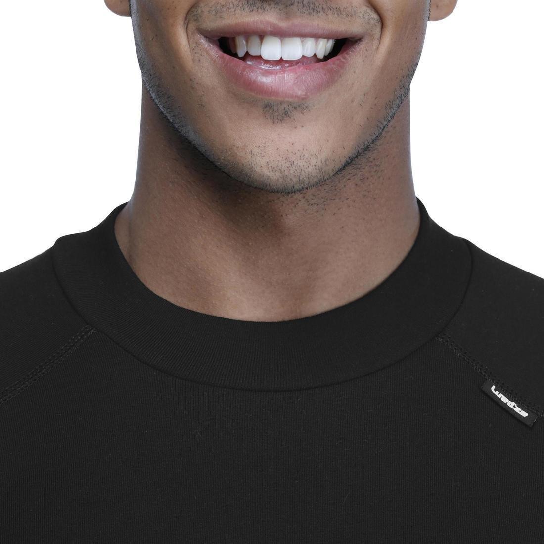 2XL  Men's Ski Base Layer Top, Black, , large image number 5