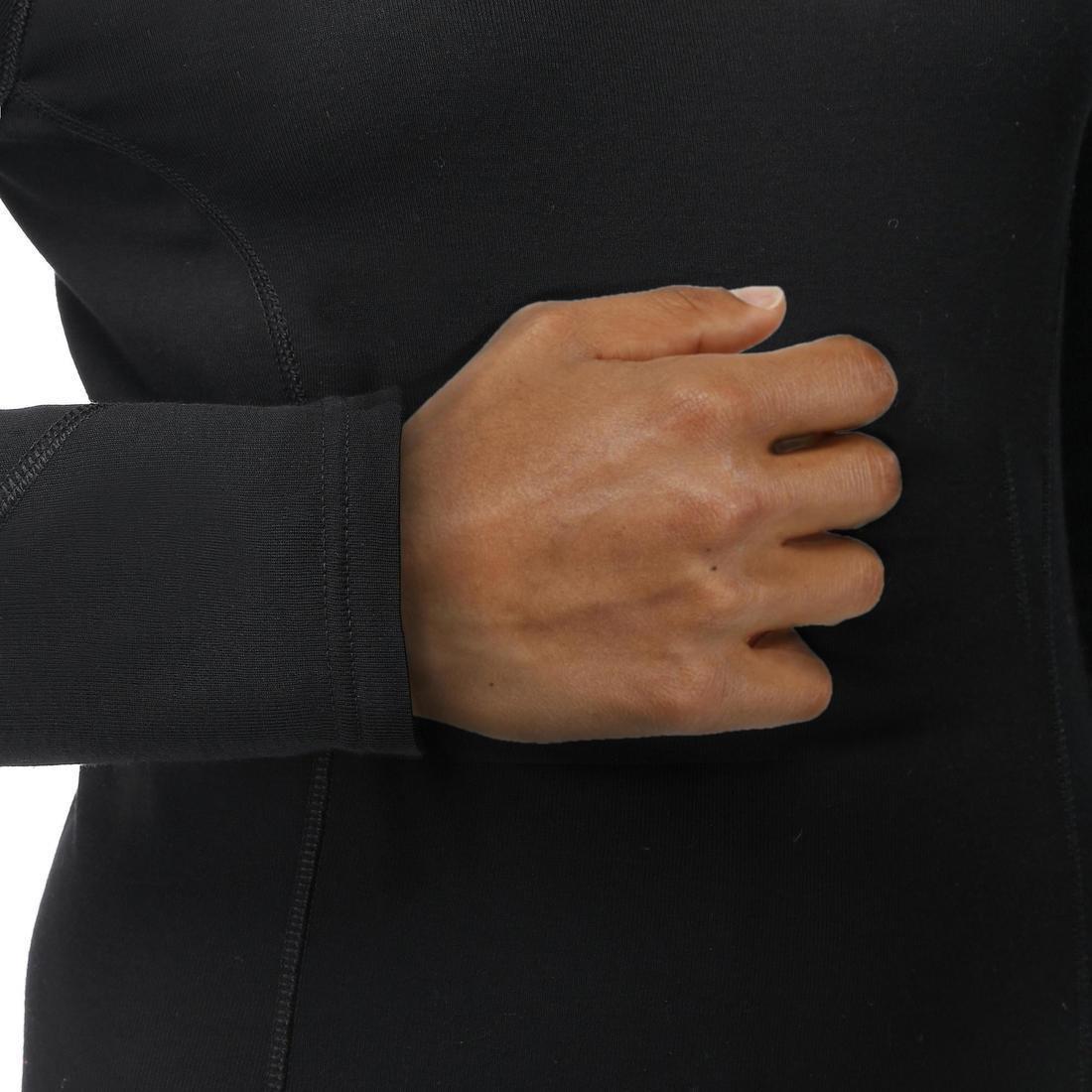 2XL  Men's Ski Base Layer Top, Black, , large image number 7