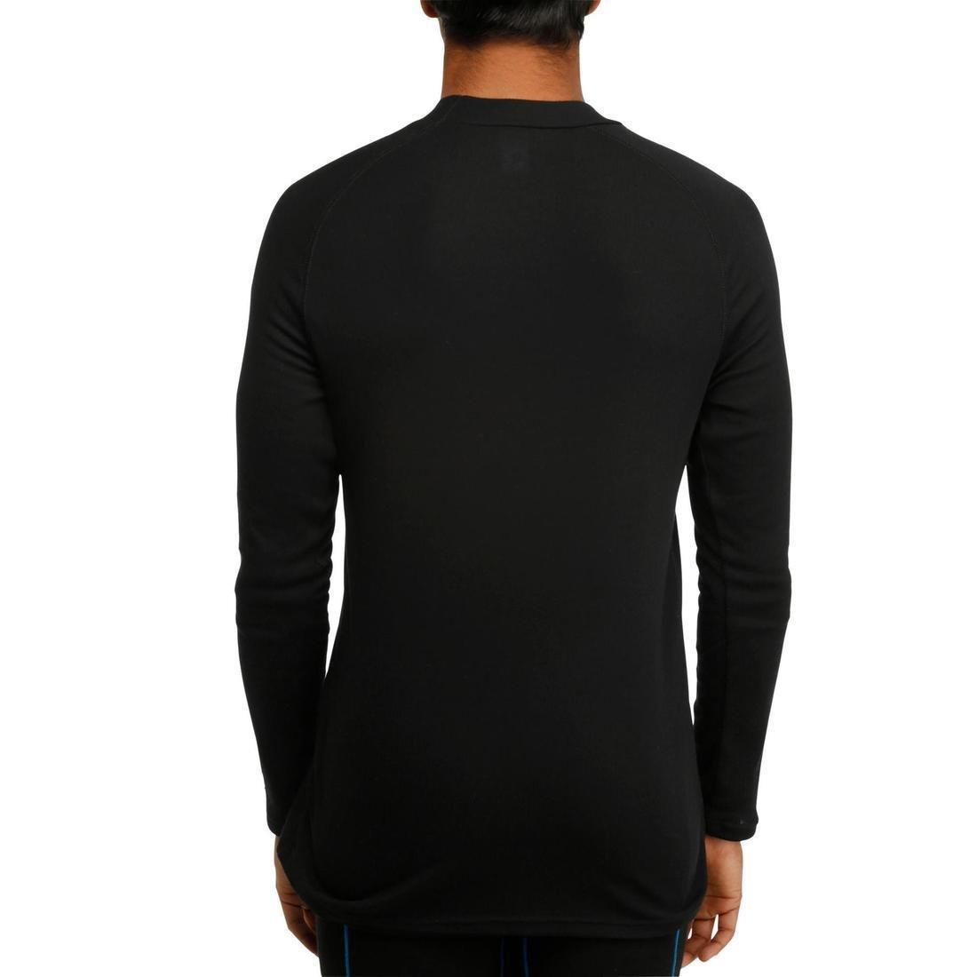 2XL  Men's Ski Base Layer Top, Black, , large image number 11
