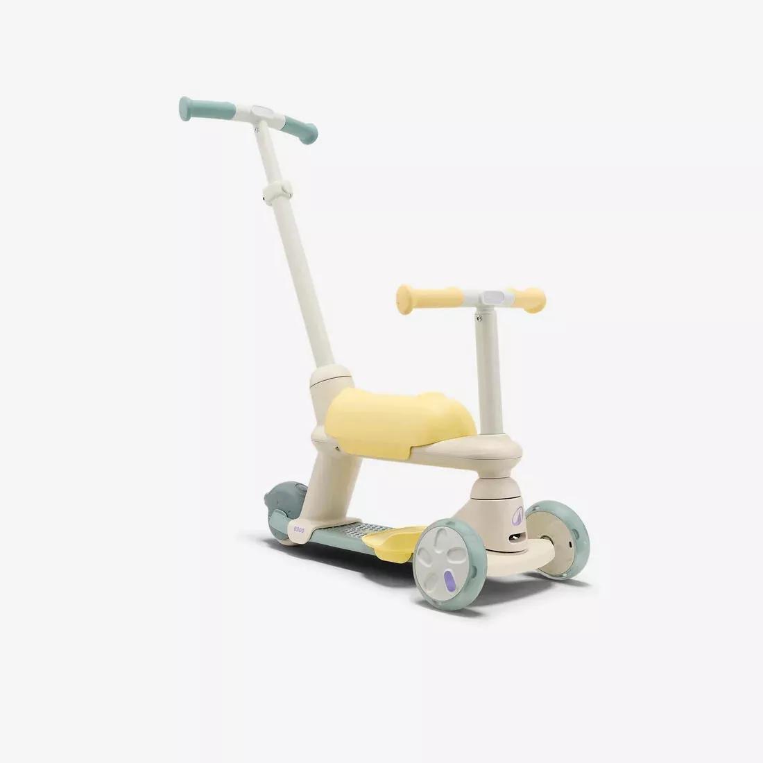 Kids Unisex 3-Wheel Age-Adjustable Scooter - 18 Months To 5 Years - B900, Green, No Color, medium
