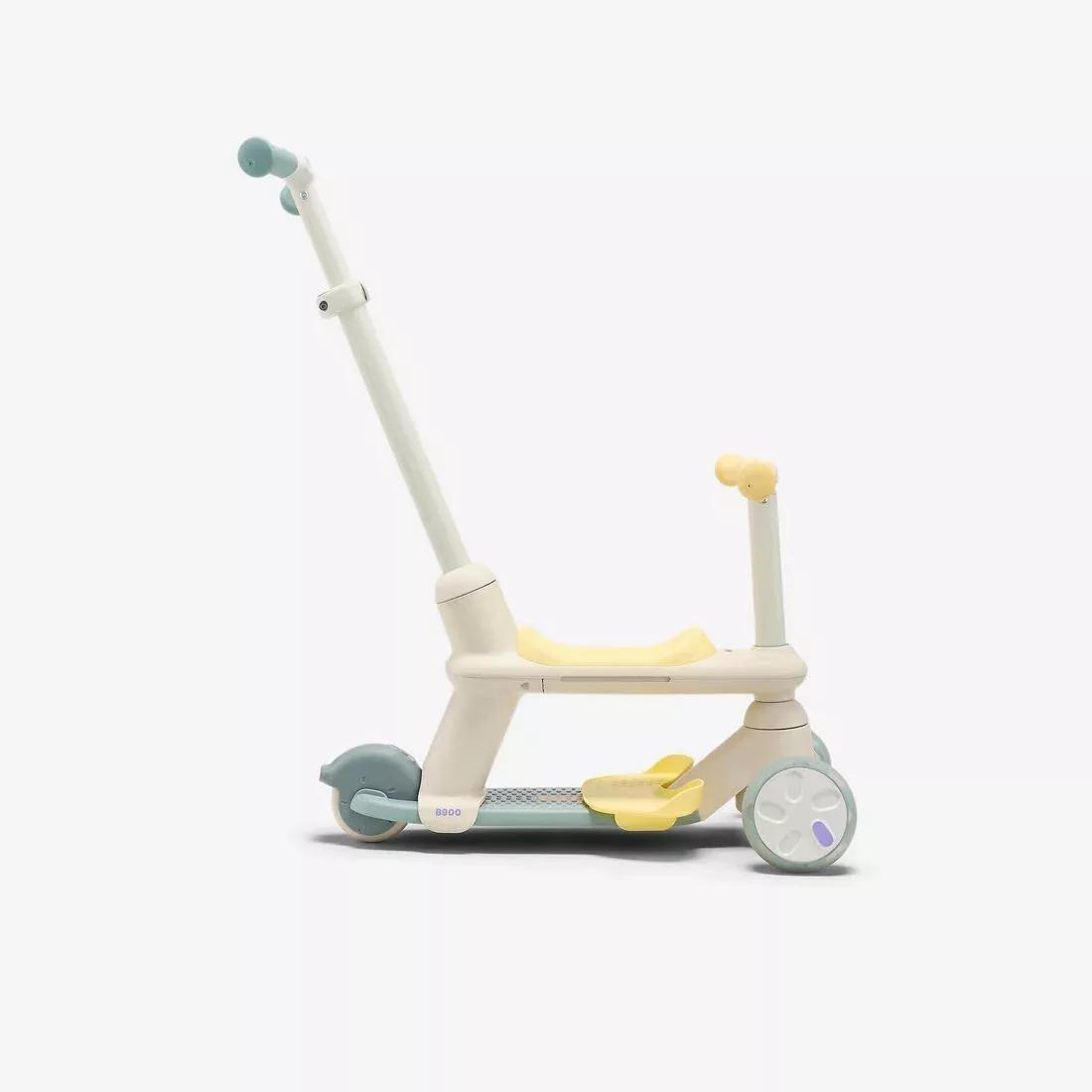 Kids Unisex 3-Wheel Age-Adjustable Scooter - 18 Months To 5 Years - B900, Green, No Color, large image number 3