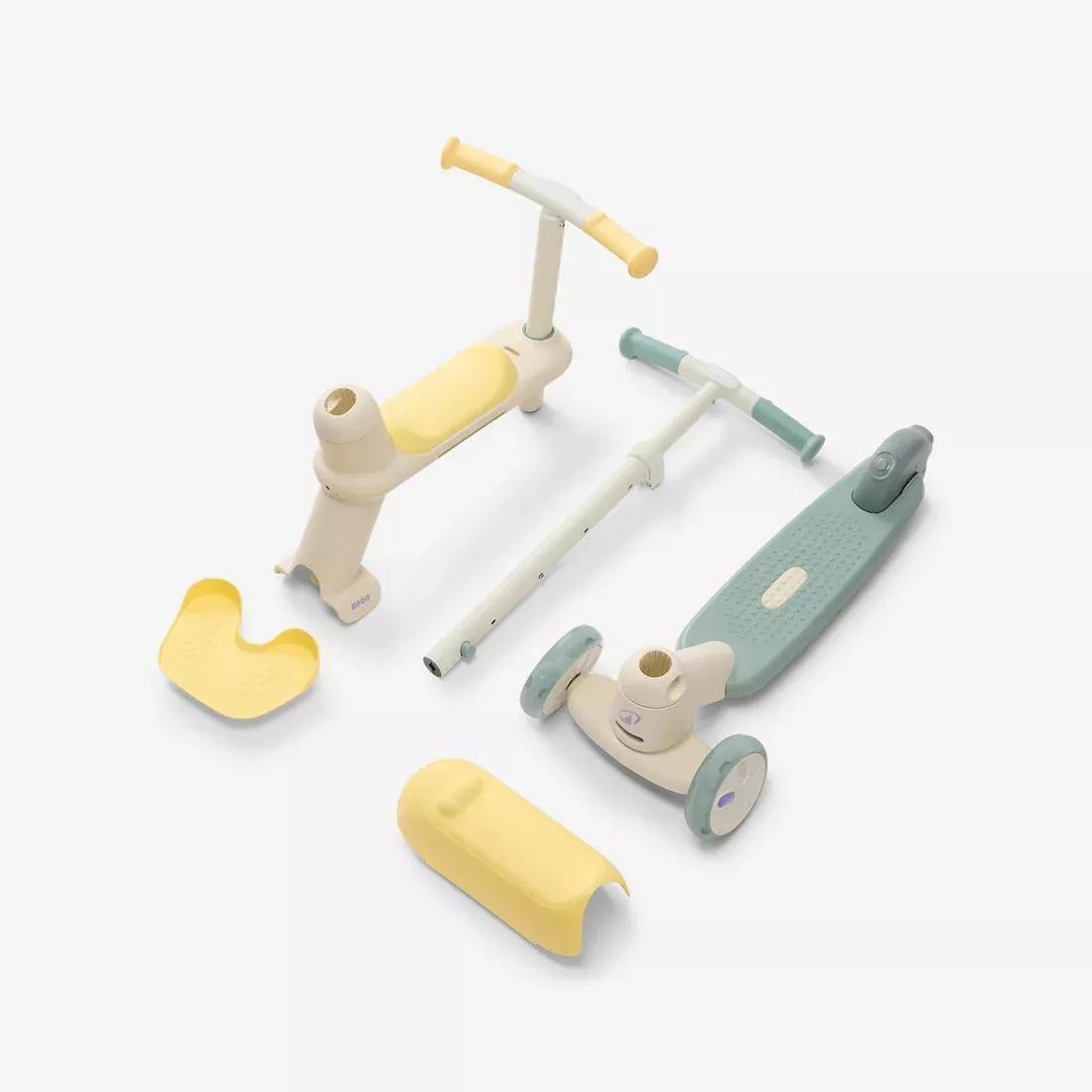 Kids Unisex 3-Wheel Age-Adjustable Scooter - 18 Months To 5 Years - B900, Green, No Color, large image number 4