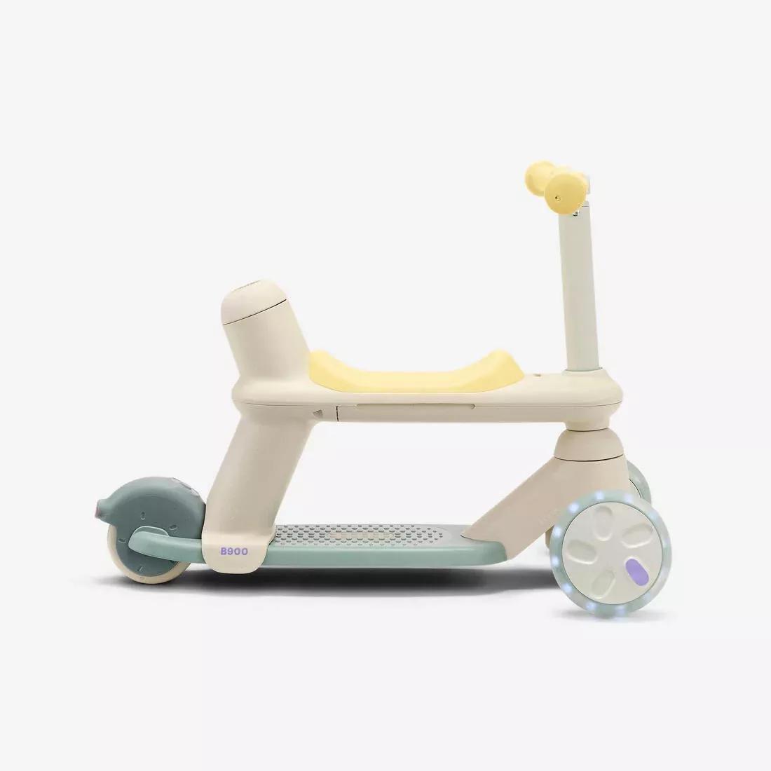 Kids Unisex 3-Wheel Age-Adjustable Scooter - 18 Months To 5 Years - B900, Green, No Color, large image number 6