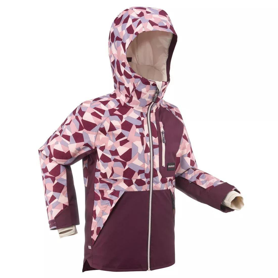 Kids' Jacket SNB 500, Camouflage, , large image number 6
