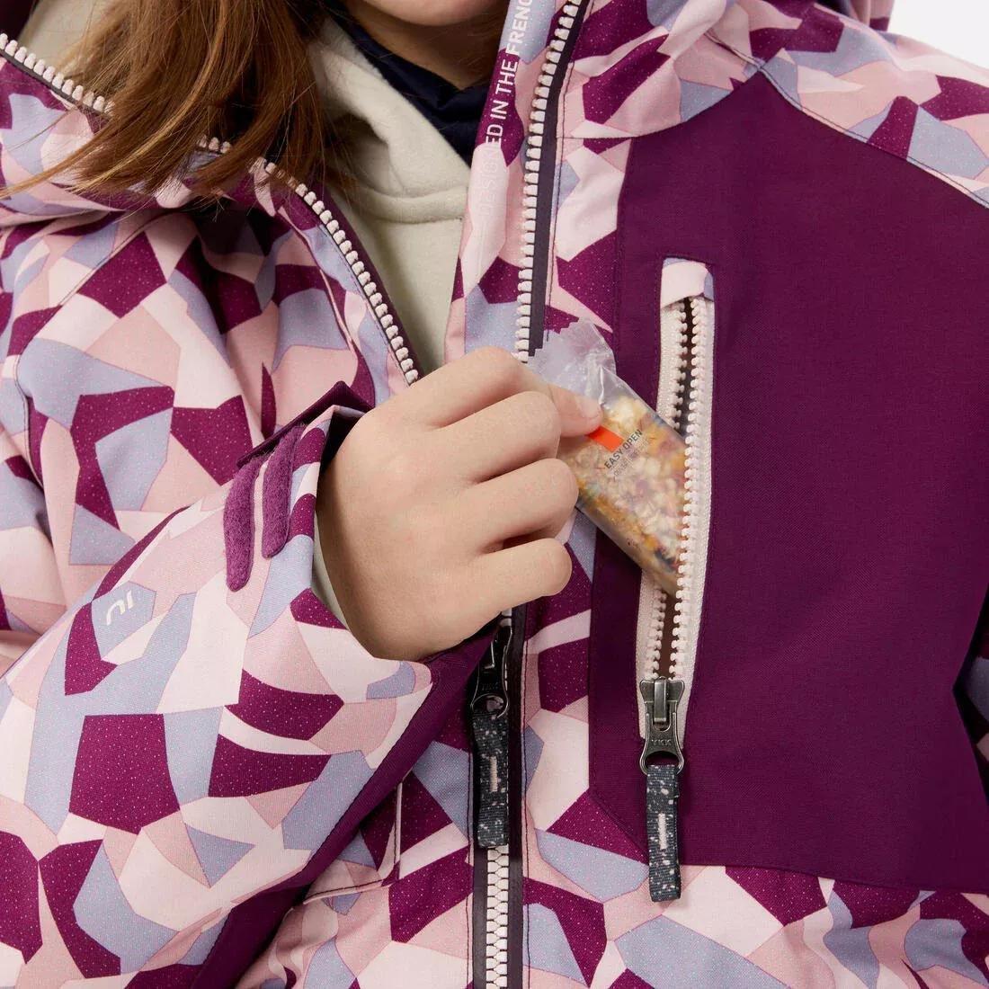 Kids' Jacket SNB 500, Camouflage, , large image number 8