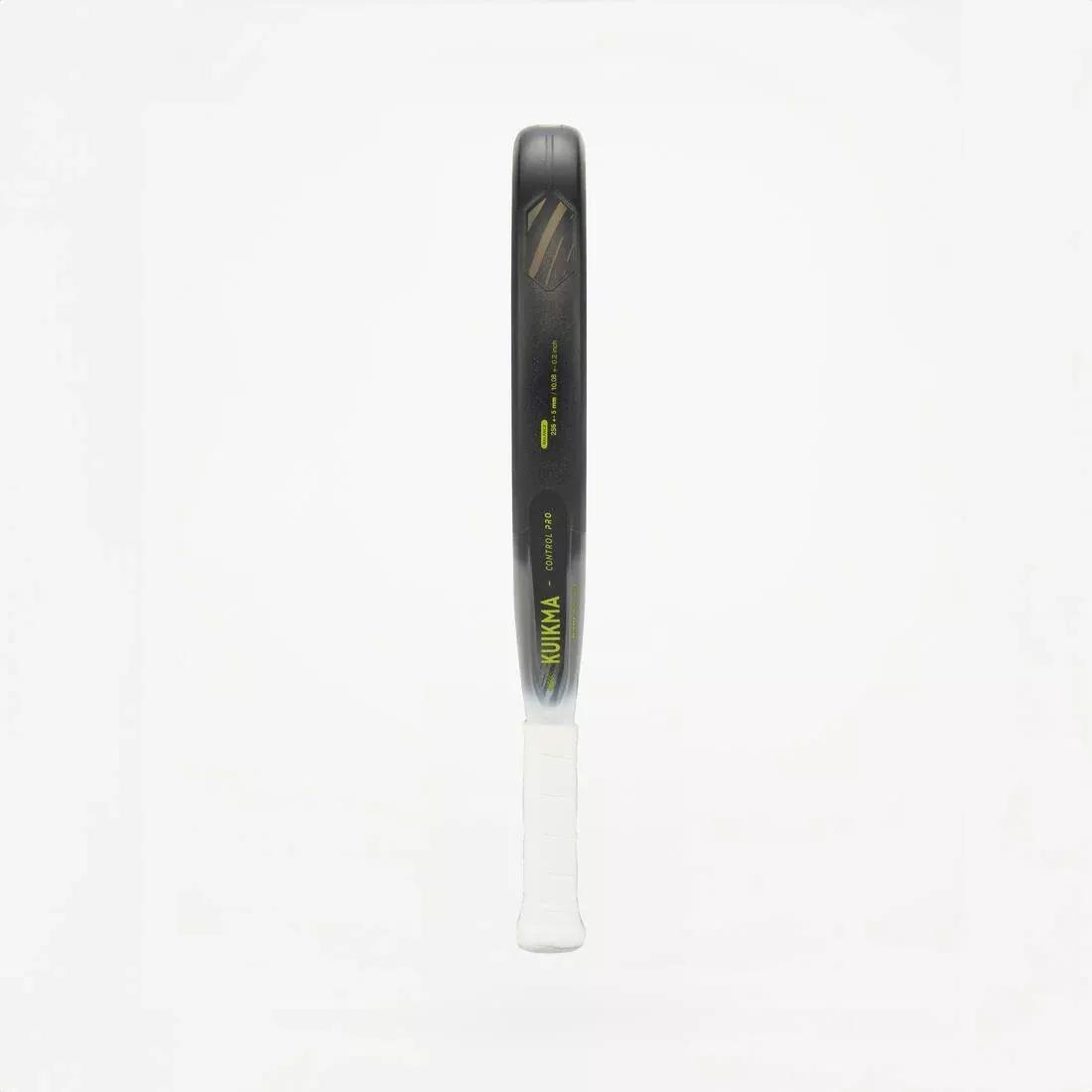 Adults Padel Racket Control Pro With Custom Strap System, Yellow, No Color, large image number 6