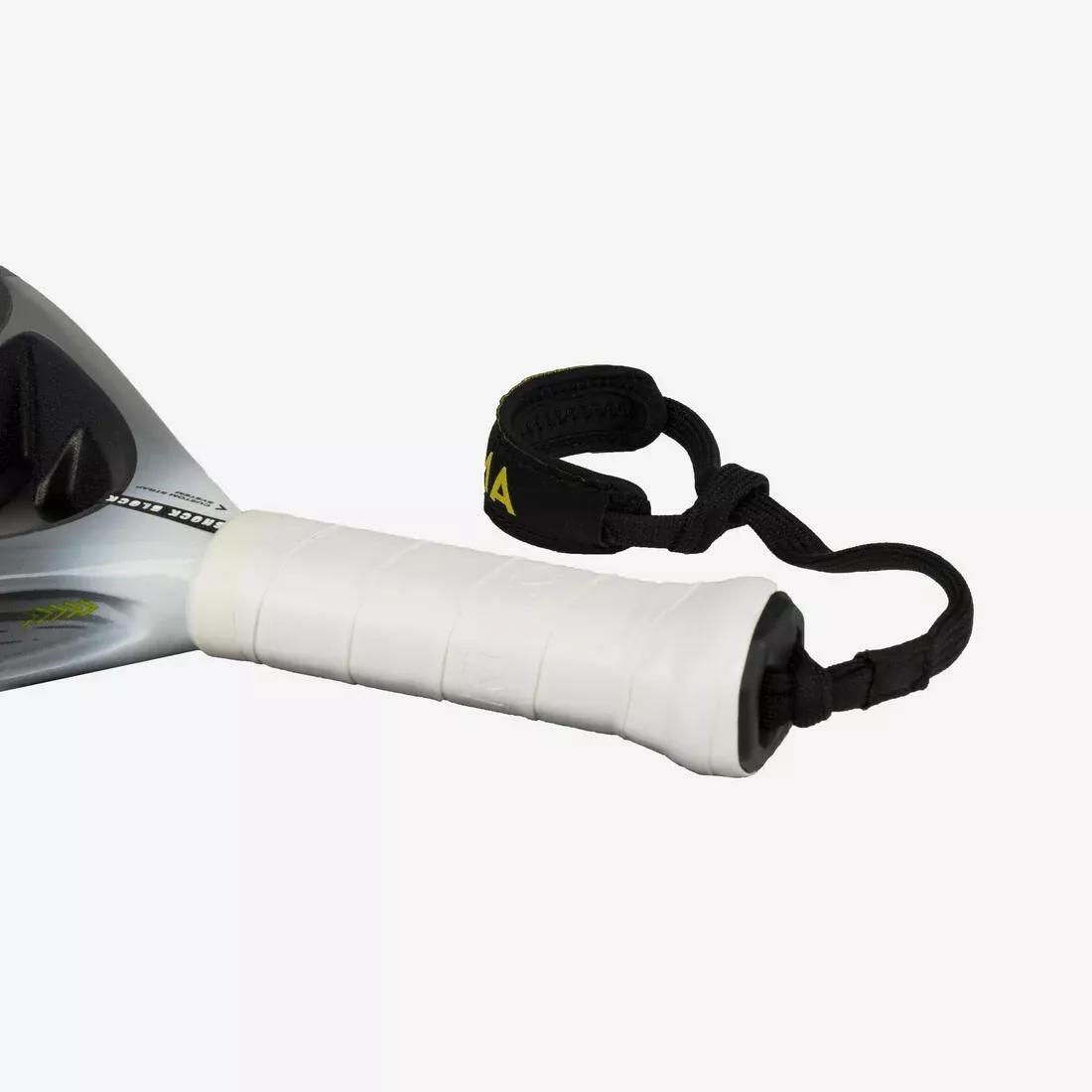 Adults Padel Racket Control Pro With Custom Strap System, Yellow, No Color, large image number 10