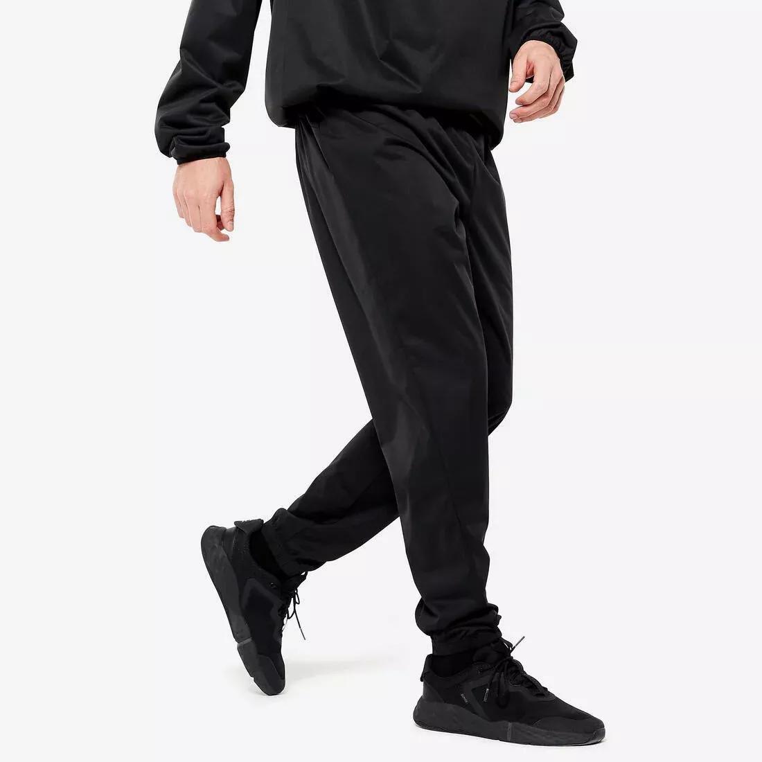Men Hooded Sweatsuit - Performance, Black, , large image number 2