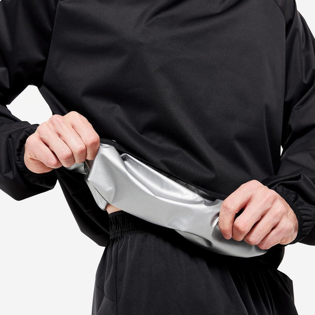 Men Hooded Sweatsuit - Performance, Black, , large image number 4