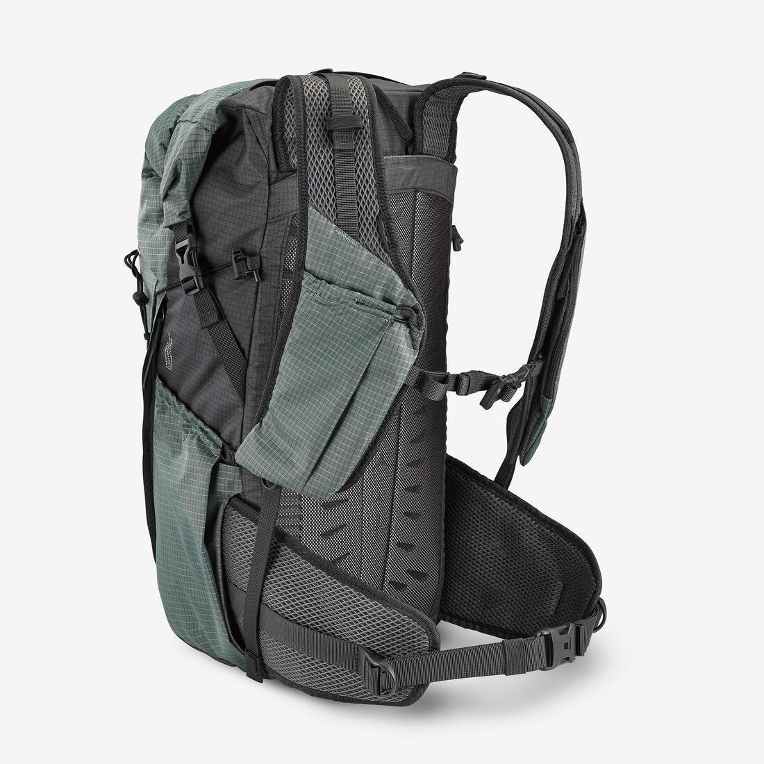 Mountain Hiking Backpack - MH500 Light 22 L, Green, No Color, large image number 2