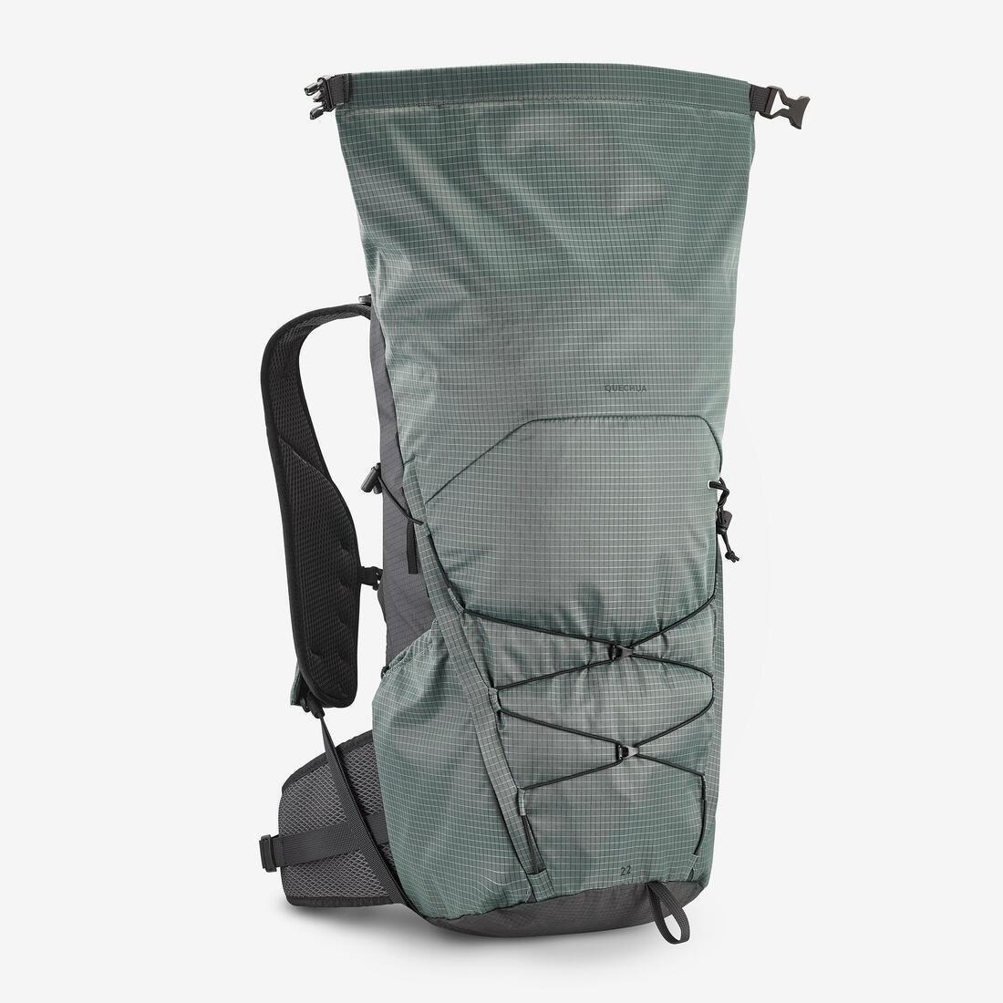 Mountain Hiking Backpack - MH500 Light 22 L, Green, No Color, large image number 3