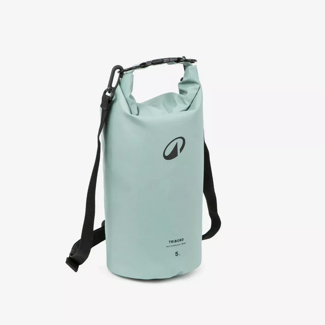 Waterproof Bag IPX6 5 L, Orange, No Color, medium