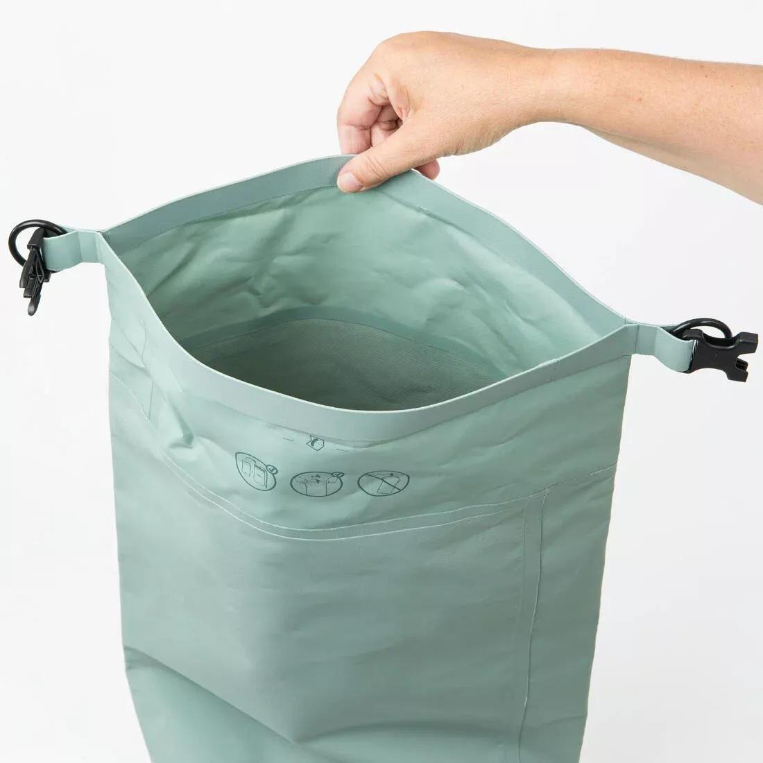 Waterproof Bag IPX6 5 L, Orange, No Color, large image number 4
