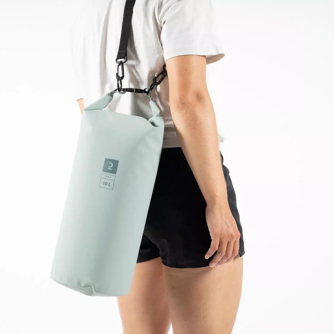 SMOKED BLACK Waterproof Bag IPX6 10 L, No Color, medium