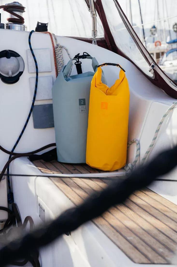 SMOKED BLACK Waterproof Bag IPX6 10 L, No Color, medium