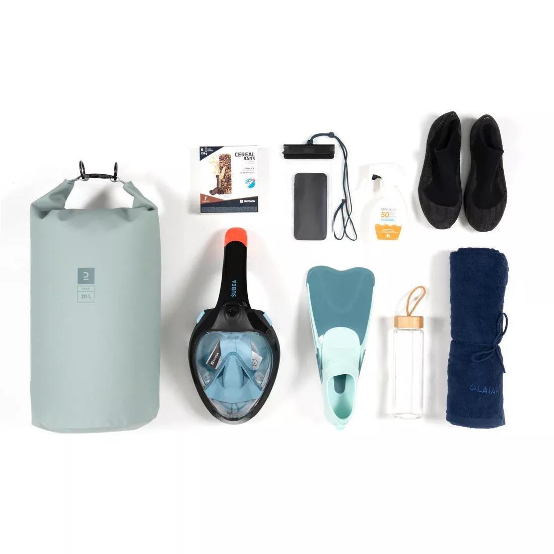 FROZEN GREEN Waterproof Bag IPX6 20 L, No Color, large image number 3