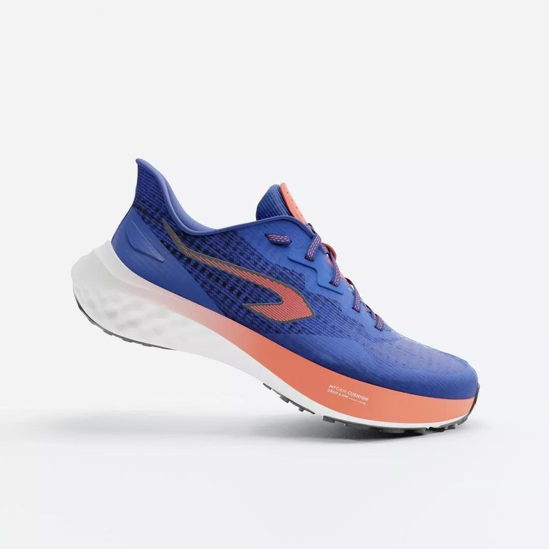 Kids Running Shoes - Kiprun K500 Fast, Blue, No Color, large image number 0