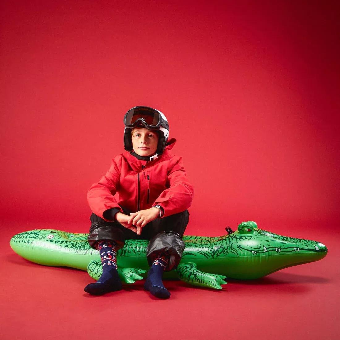 CHILDREN'S PATTERNED SOCKS, PINK GALAXY BLUE, 5401_000, large image number 1