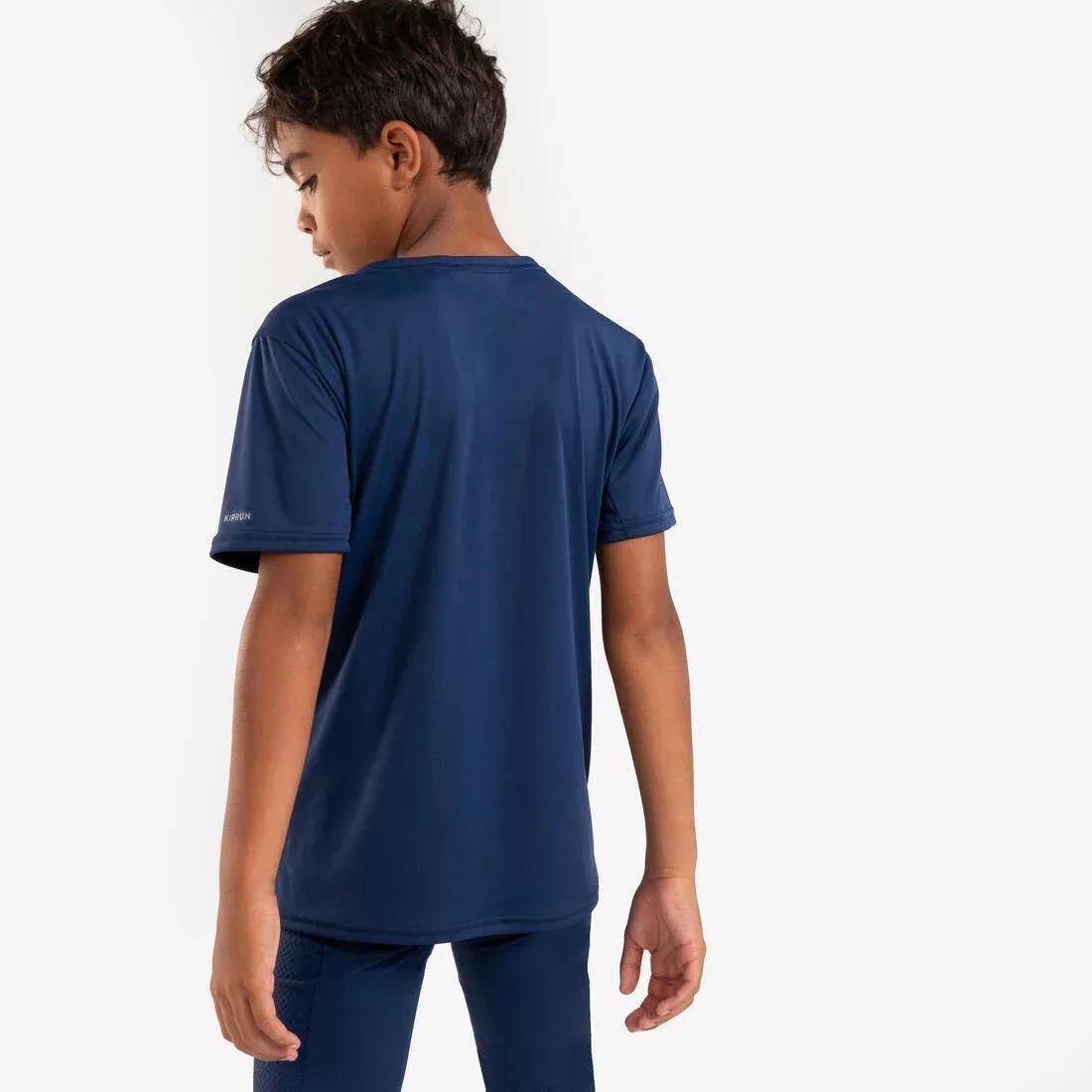 Kids Exercise Running T-shirt, Galaxy Blue, , large image number 1