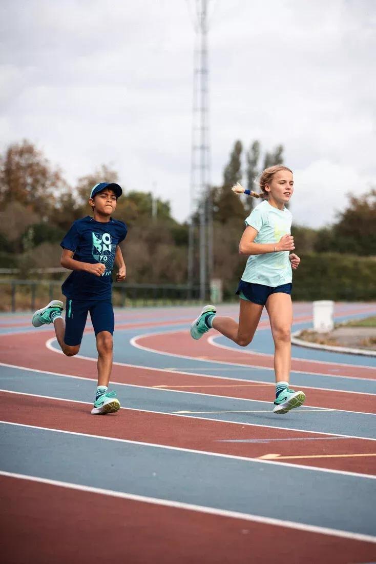 Kids Exercise Running T-shirt, Galaxy Blue, , large image number 2