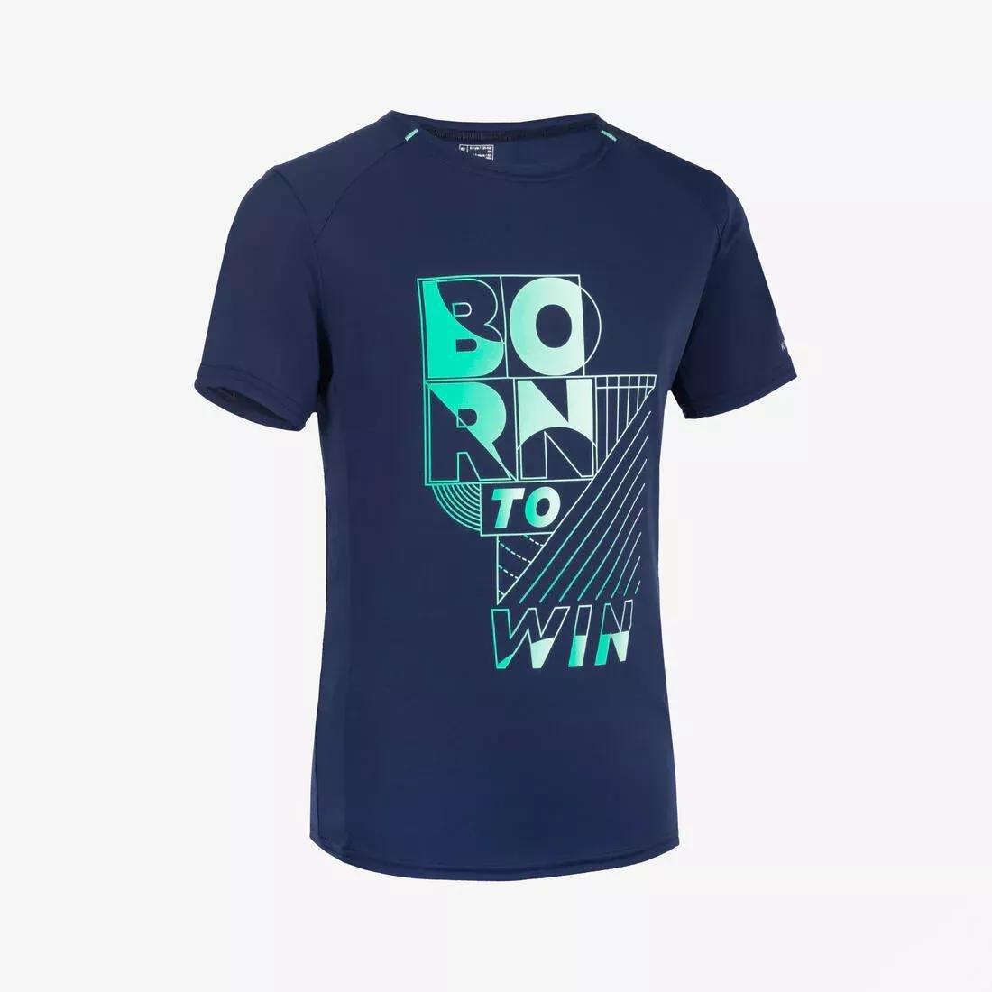 Kids Exercise Running T-shirt, Galaxy Blue, , large image number 10