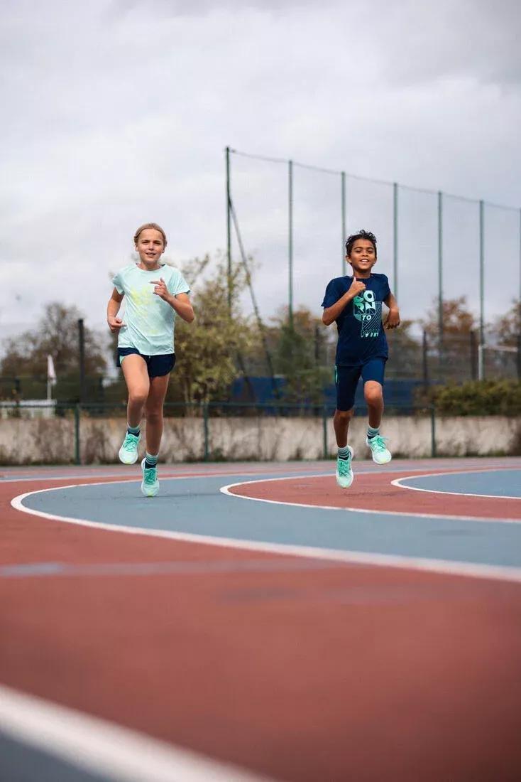 Kids Exercise Running T-shirt, Galaxy Blue, , large image number 12
