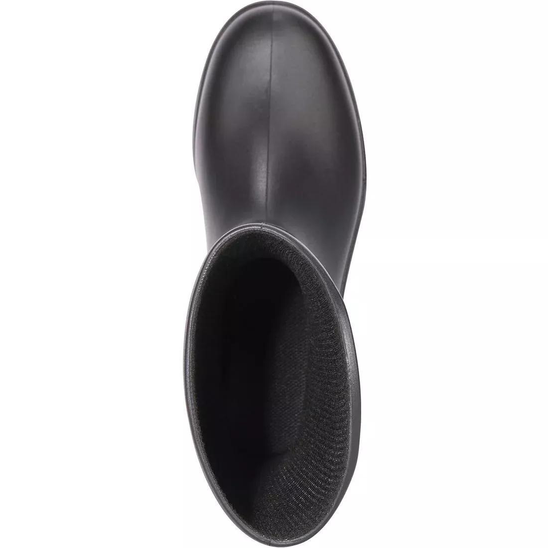 Kids Unisex Horse Riding Boots - 100, Black, , large image number 7