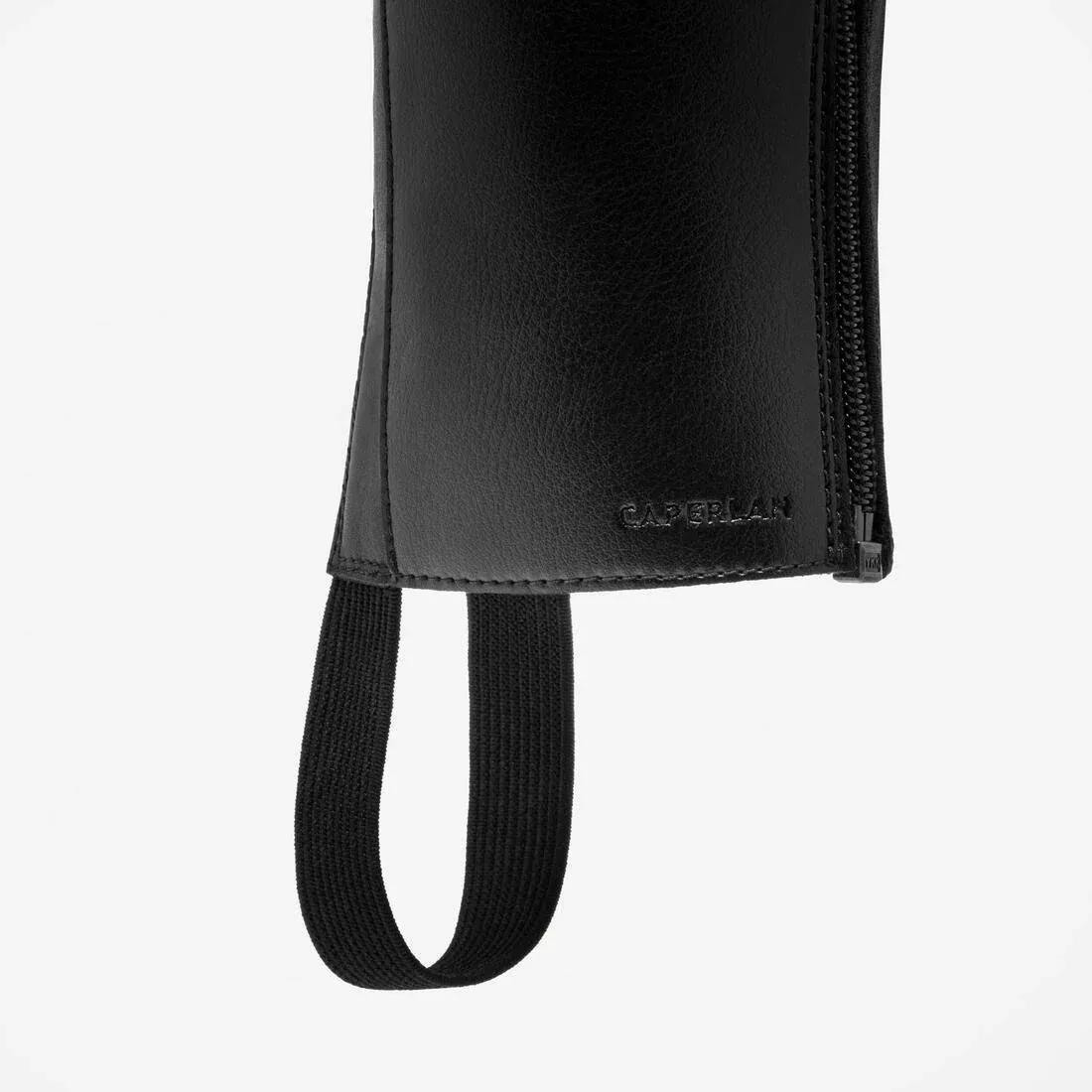 Adult Horse Riding Half Chaps - 900, Black, No Color, medium