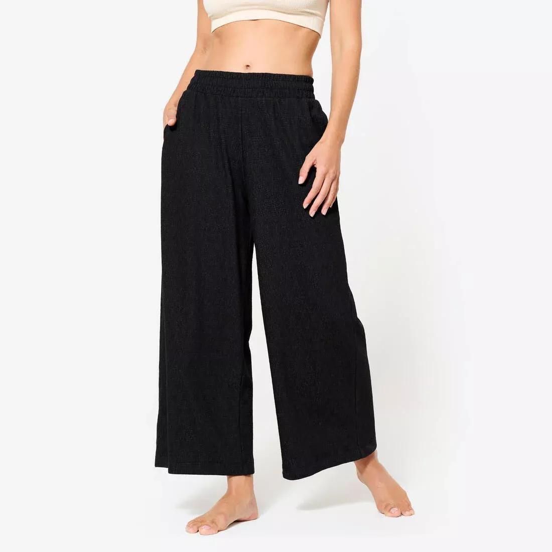 Women Yoga Retreat Bottoms, Green, No Color, medium