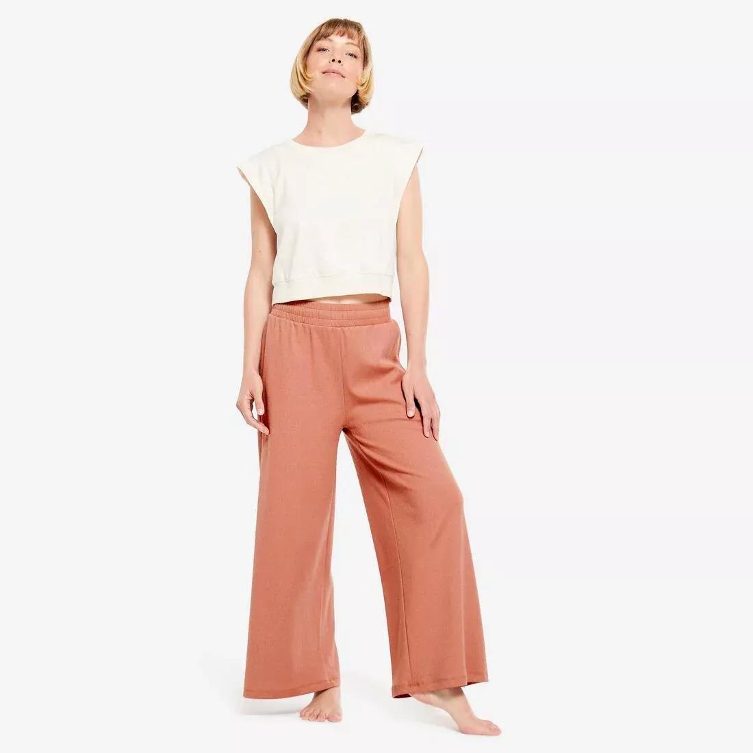 Women Yoga Retreat Bottoms, Green, No Color, large image number 5