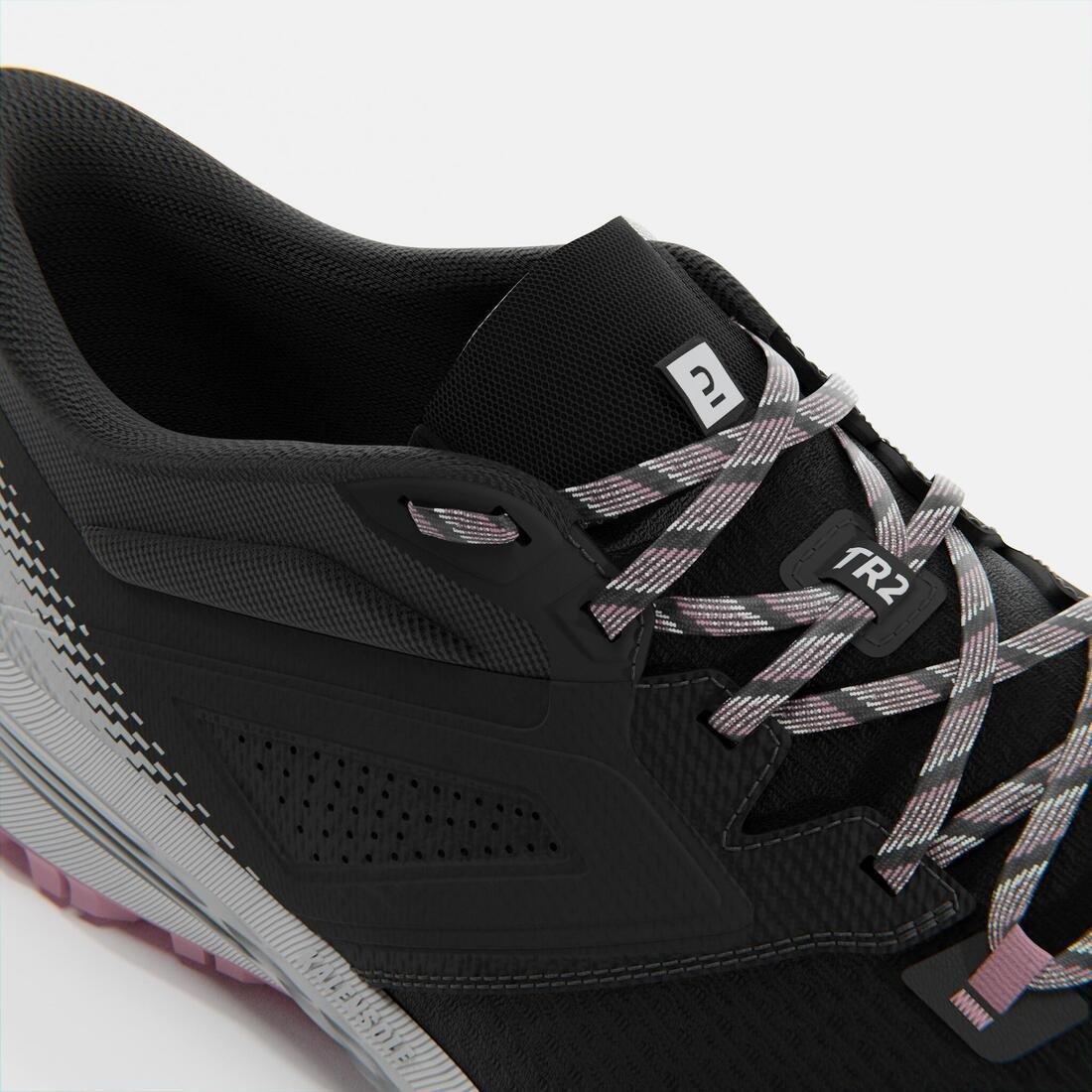 Women Trail Running Shoes - TR2, Black, No Color, large image number 9