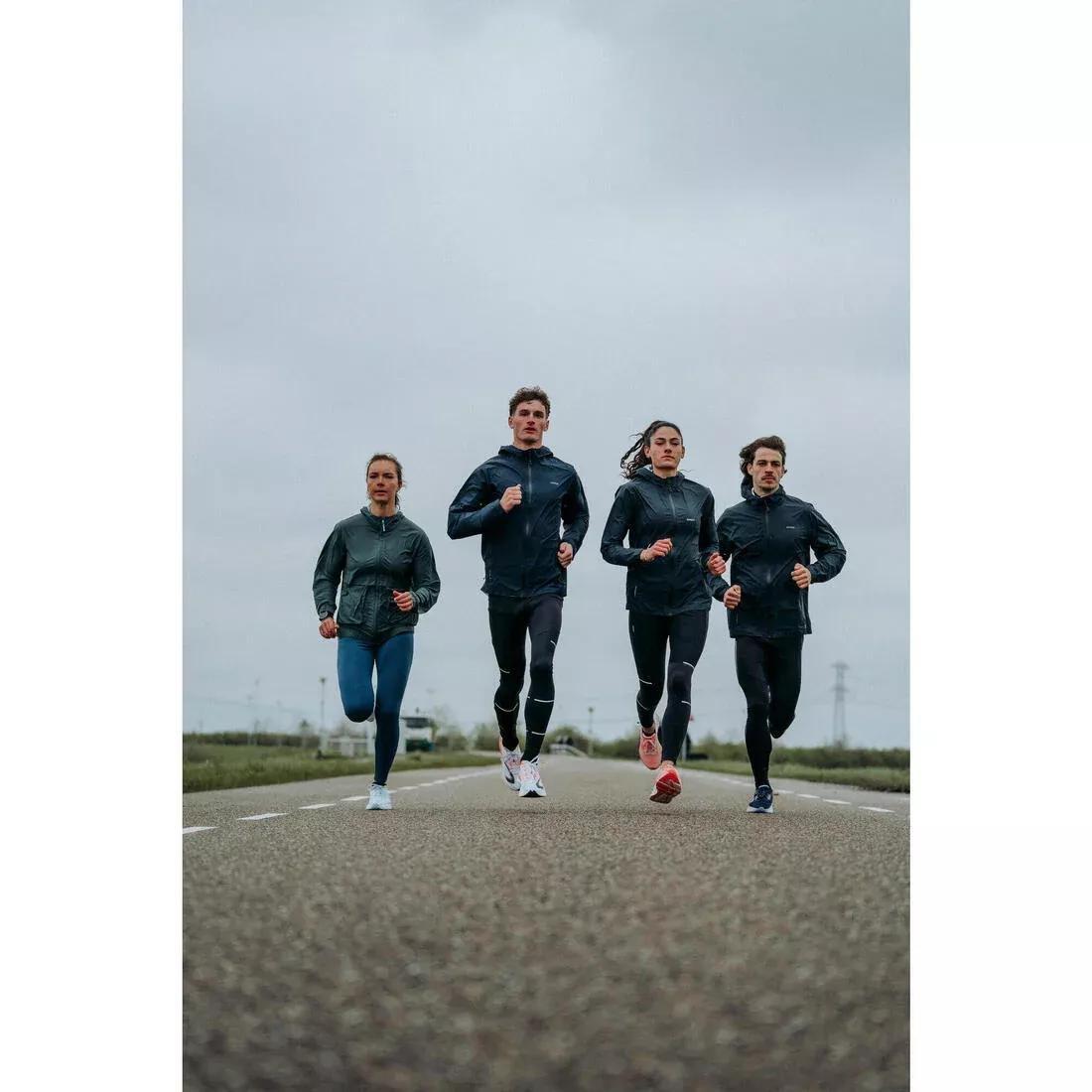 Women Waterproof Running Jacket - Kiprun Run 900 Rain, Grey, 5401_000, large image number 12