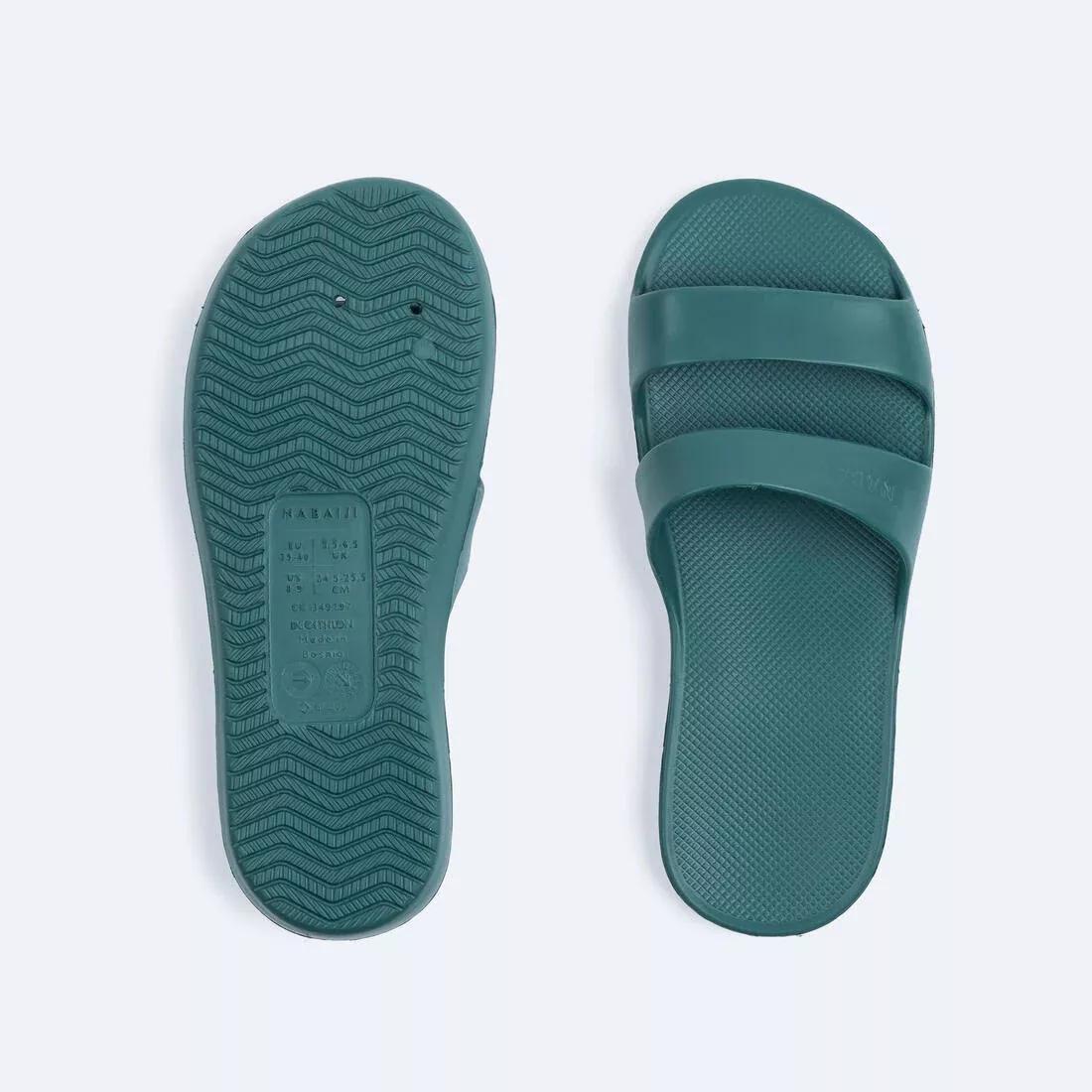 Women Pool Sandals - Slap 100 Basic, Navy, No Color, large image number 3