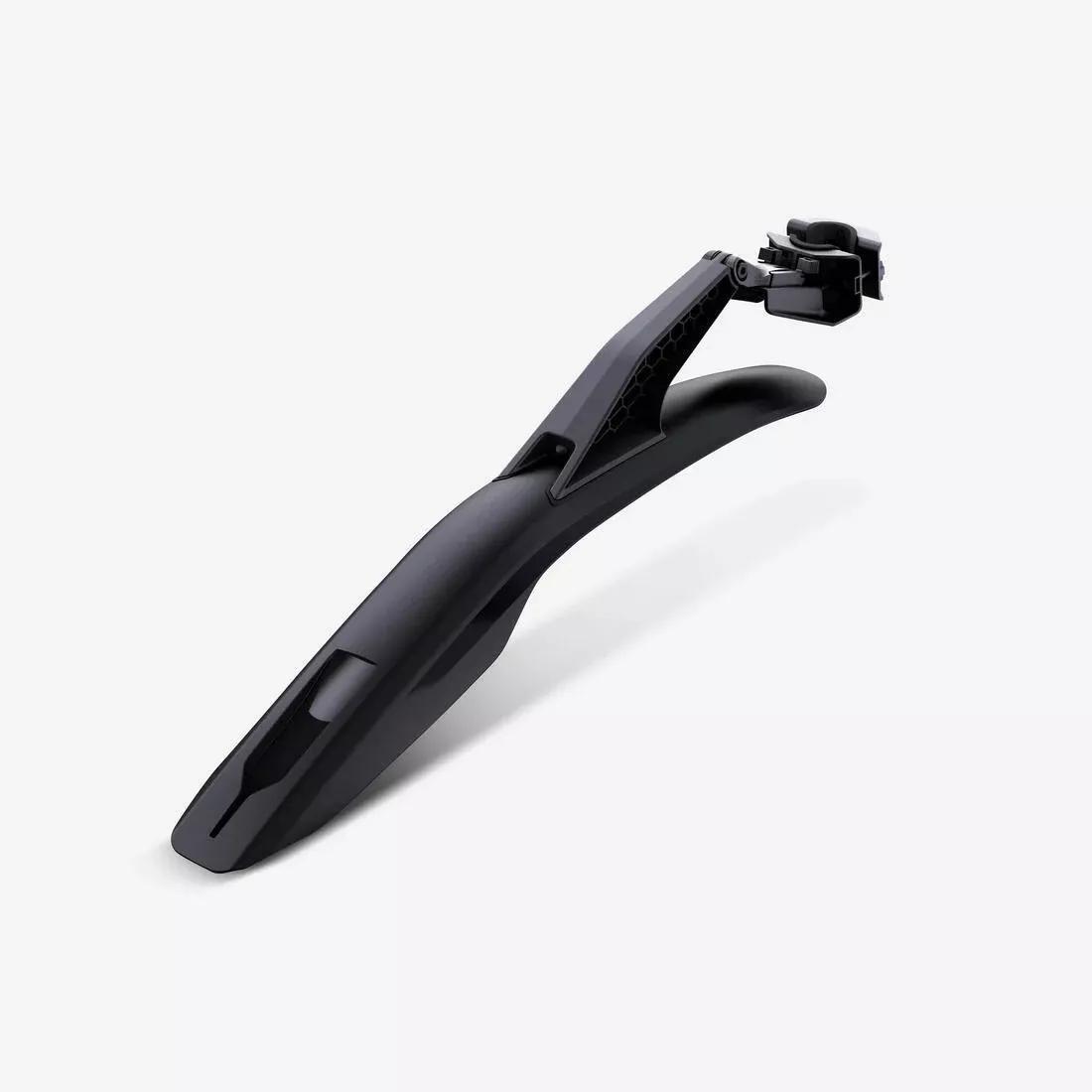 26in - 27.5in - 29in Rear Rigid Mountain Bike Mudguard Kit - V2, Black, No Color, medium