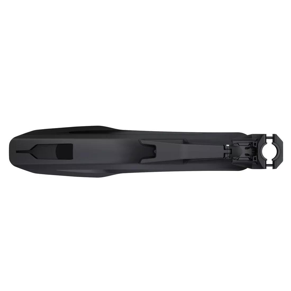 26in - 27.5in - 29in Rear Rigid Mountain Bike Mudguard Kit - V2, Black, No Color, medium
