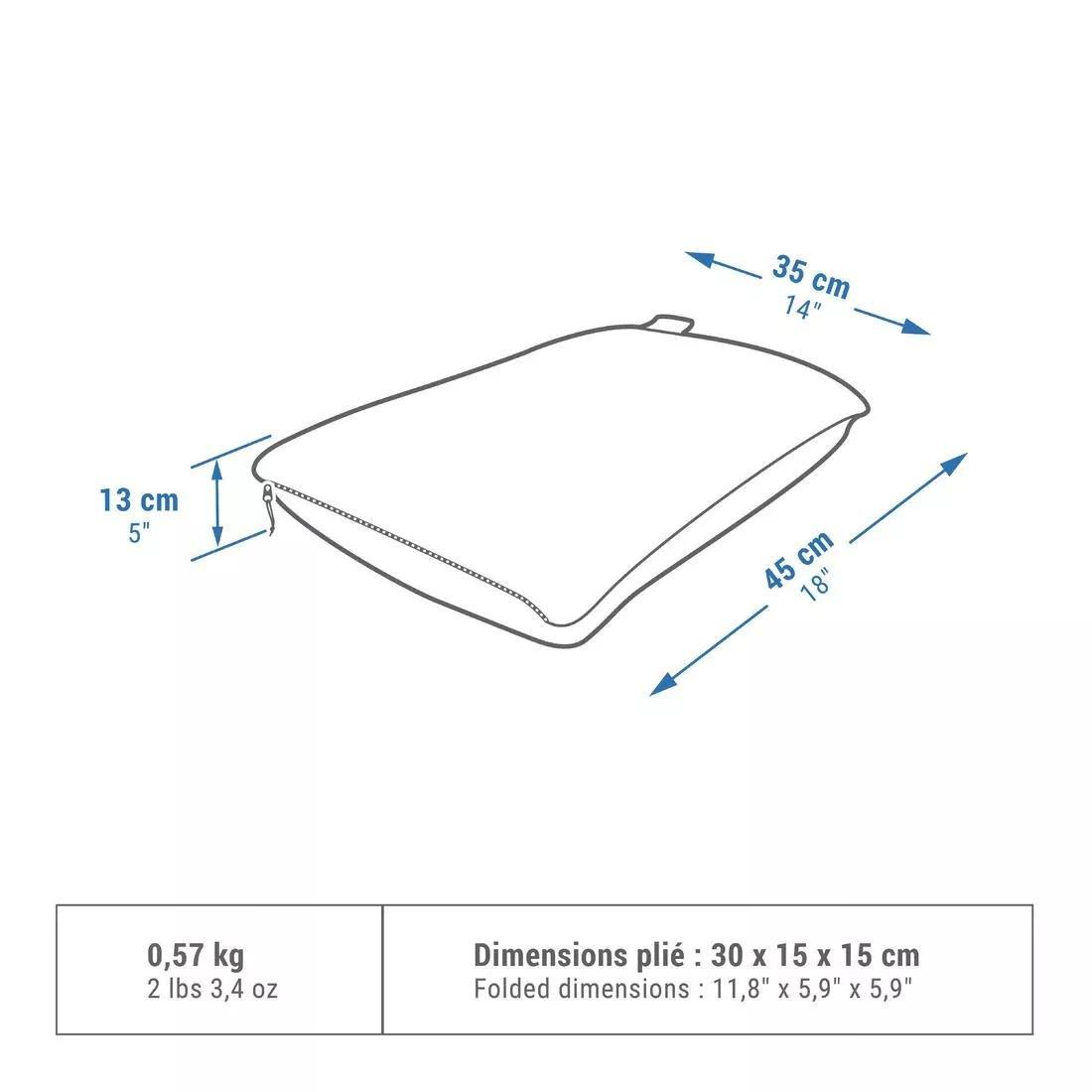 CAPPUCCINO BROWN CAMPING PILLOW ULTIM COMFORT, No Color, large image number 7