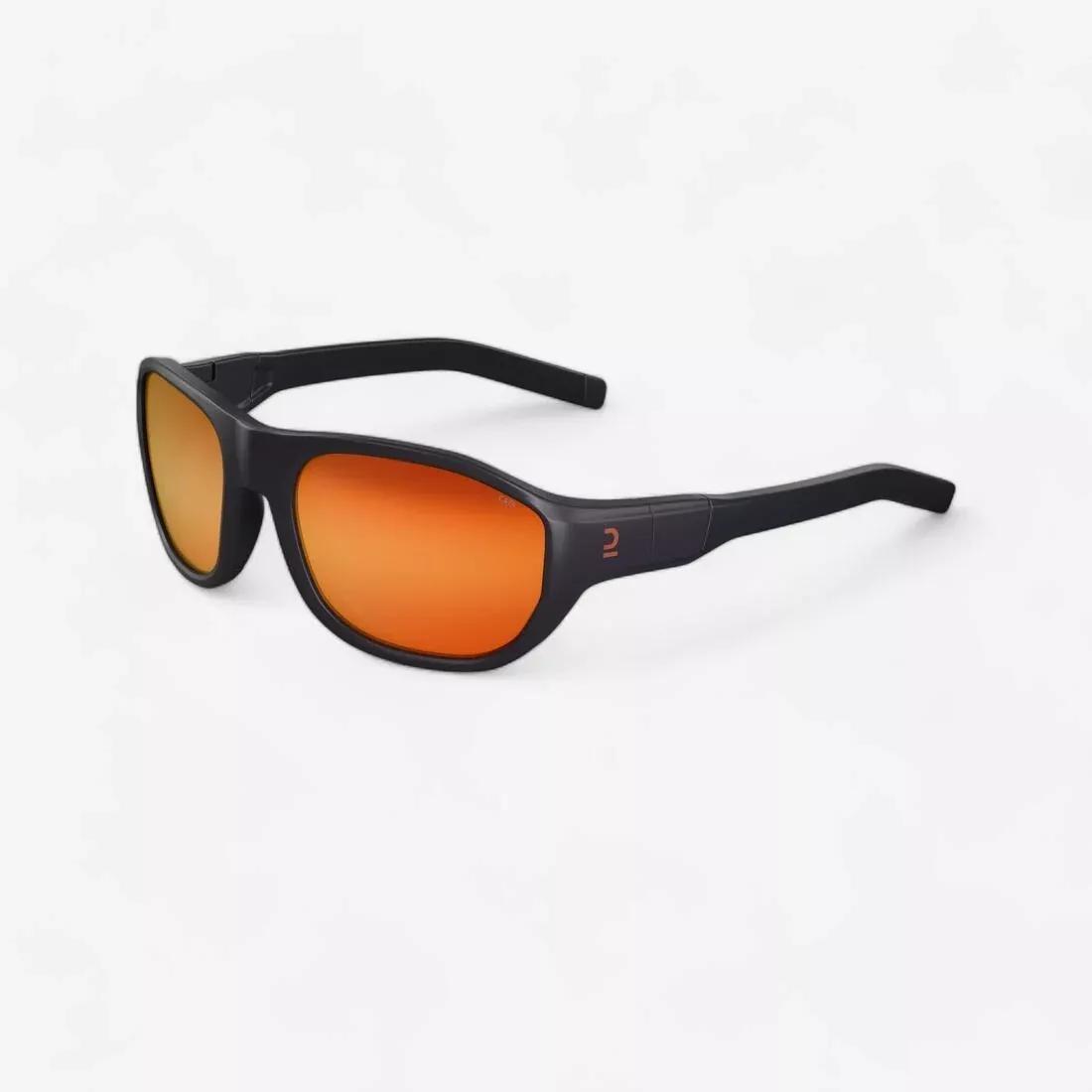 Kids Hiking Sunglasses - MH T500 - age 6-10 - Category 4, carbon grey, No Color, large image number 0