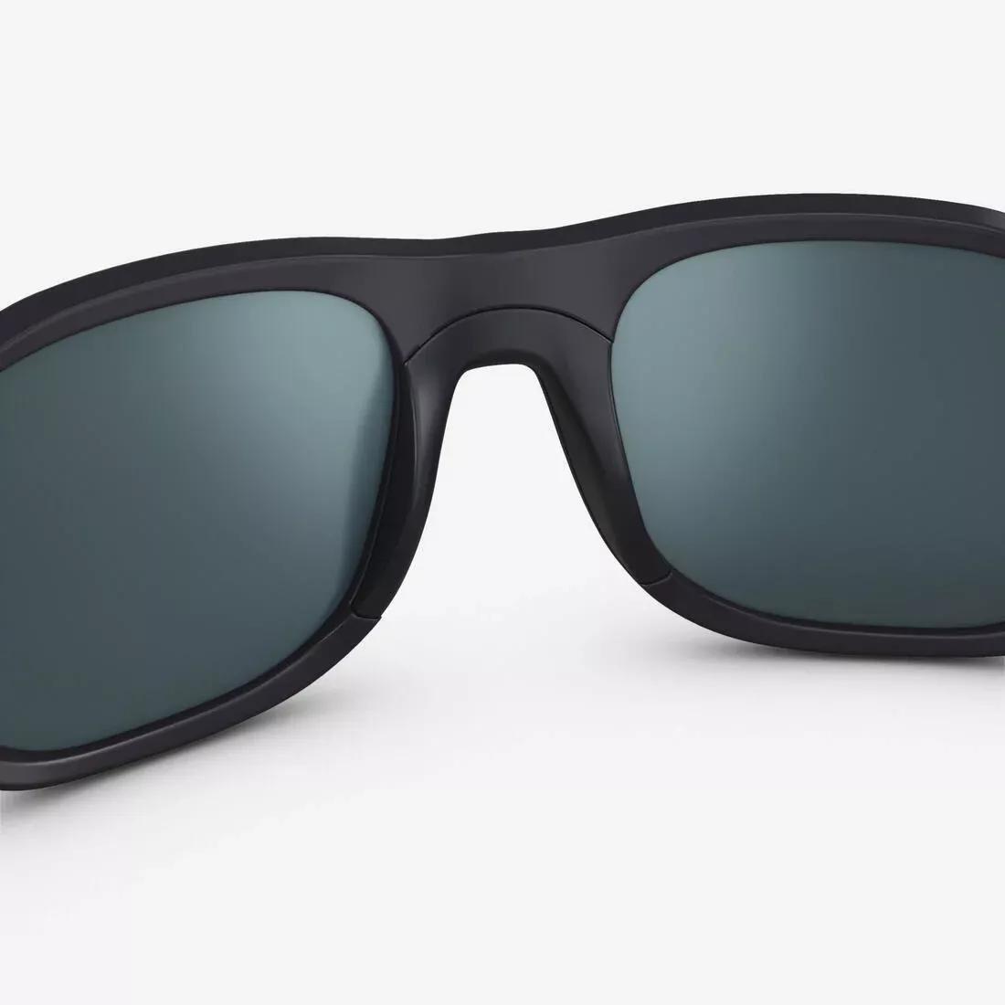 Kids Hiking Sunglasses - MH T500 - age 6-10 - Category 4, carbon grey, No Color, large image number 1
