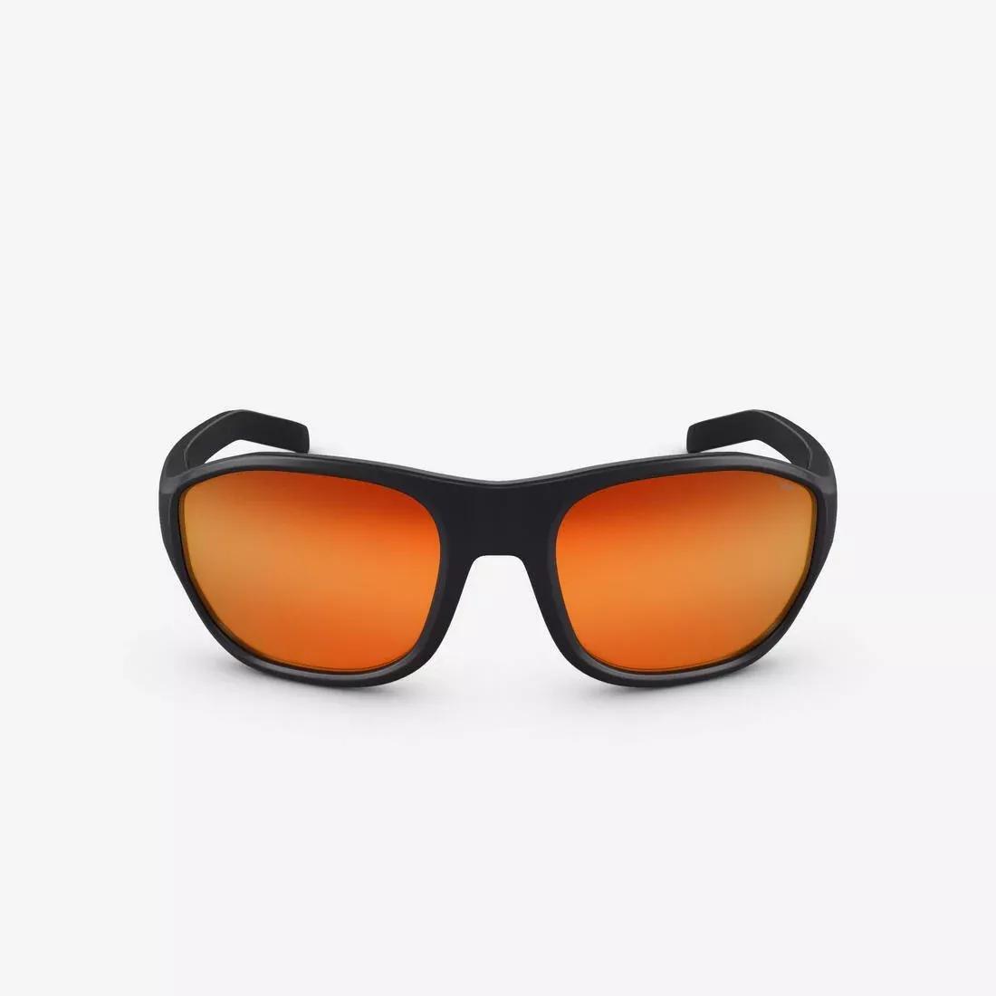 Kids Hiking Sunglasses - MH T500 - age 6-10 - Category 4, carbon grey, No Color, large image number 3